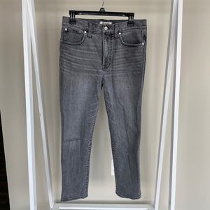 Madewell The Perfect Vintage Jeans Grey Jeans